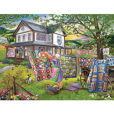 Grandma's Quilts 500 piece Jigsaw Puzzle