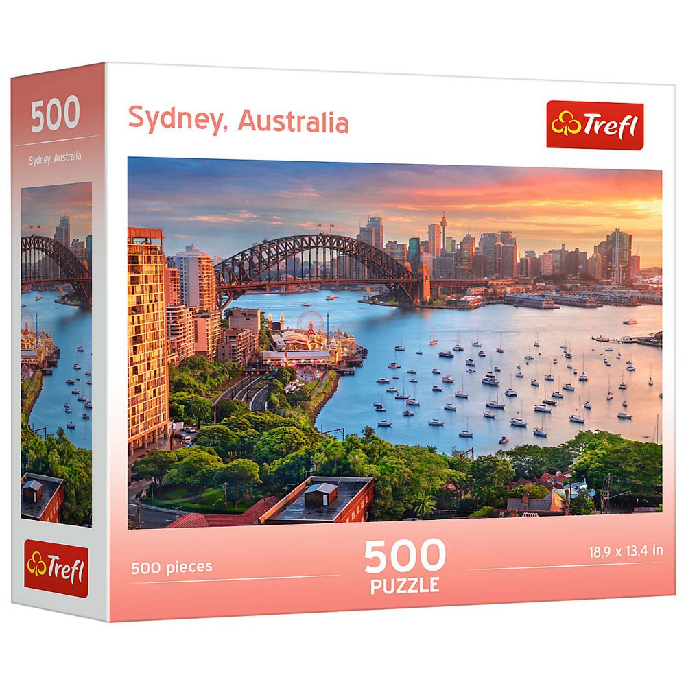 Trefl Red 500 Piece Jigsaw Puzzle - Sydney, Australia