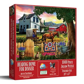 Heading Home for Dinner 1000 pc Jigsaw Puzzle