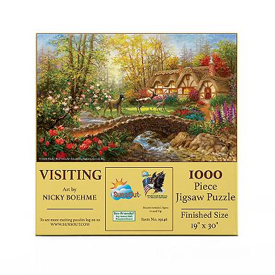 Visiting 1000 piece Jigsaw Puzzle