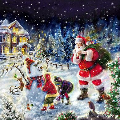 Santa and his Woodland Friends 500 piece Jigsaw Puzzle