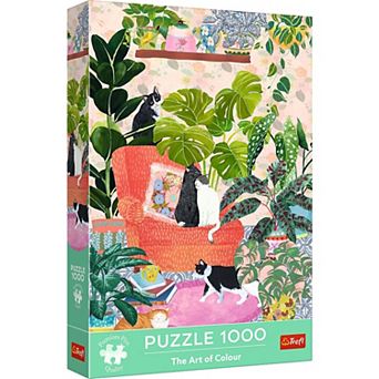Trefl Premium Plus 1000 pc Puzzle - The Art of Color Home Sweet Home