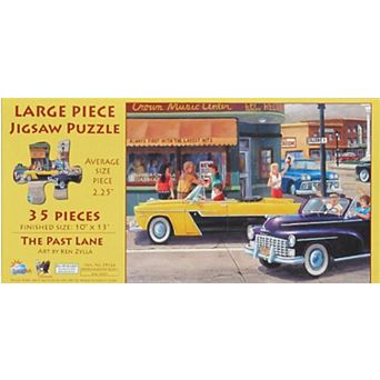 The Past Lane 35 pc Jigsaw Puzzle