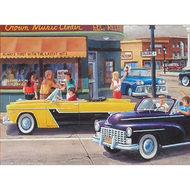 The Past Lane 35 piece Jigsaw Puzzle