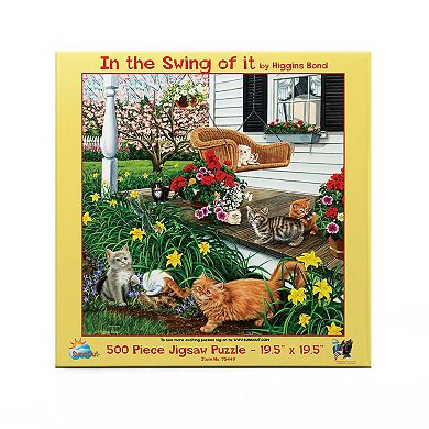 In the Swing of It 500 piece Jigsaw Puzzle