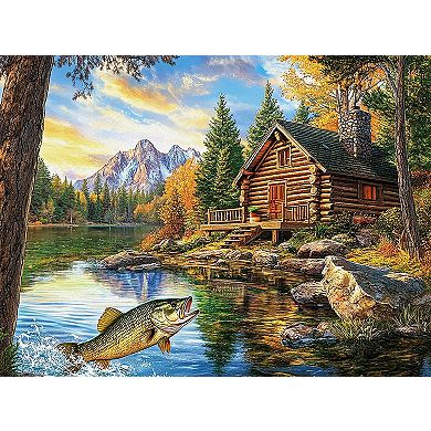 Lake house 500 piece Jigsaw Puzzle
