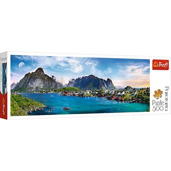 Trefl Red 500 pc Panorama Puzzle - Lofoten Archipelago, Norway / Fotolia