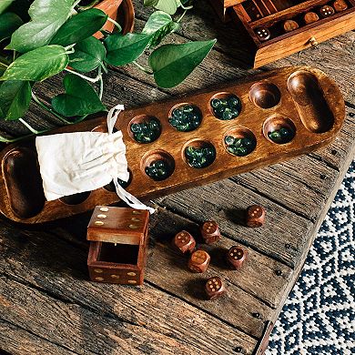 Wooden Mancala Game