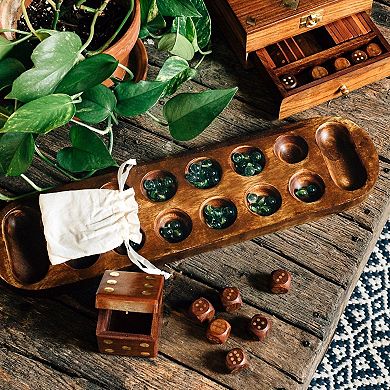 Wooden Mancala Game