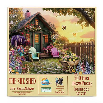 The She Shed 500 piece Jigsaw Puzzle