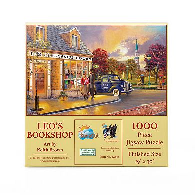 Leo's Bookshop 1000 piece Jigsaw Puzzle