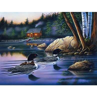 Backwater Loons 500 piece Jigsaw Puzzle
