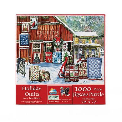 Holiday Quilts 1000 piece Jigsaw Puzzle