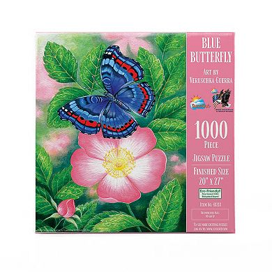 Blue Butterfly 1000 piece Jigsaw Puzzle