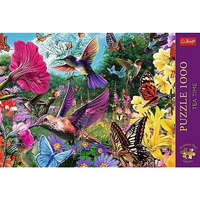 Trefl Premium Plus 1000 Piece Puzzle - Hummingbird Garden