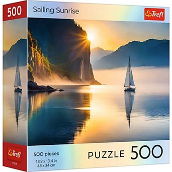 Trefl Red 500 pc Puzzle - Nature - Sailing Sunrise