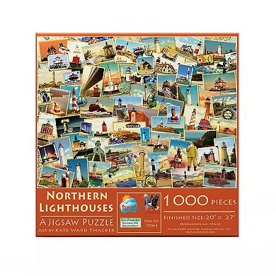 Northern Lighthouses 1000 piece Jigsaw Puzzle