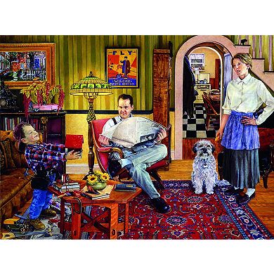 Red Paint 1000 piece Jigsaw Puzzle