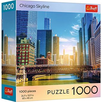 Trefl Red 1000 pc Puzzle - Cities - Chicago Skyline