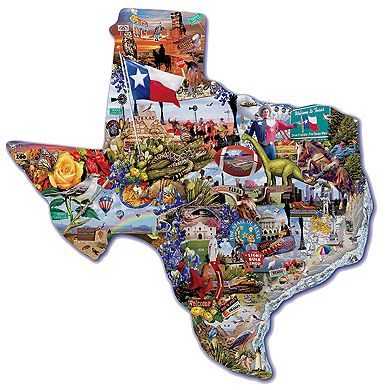 Welcome to Texas 1000 piece Special Shape Jigsaw Puzzle