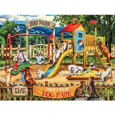Happy Days Dog Park 1000 piece Jigsaw Puzzle