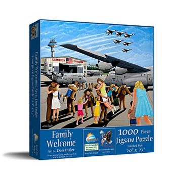 Family Welcome 1000 pc Jigsaw Puzzle