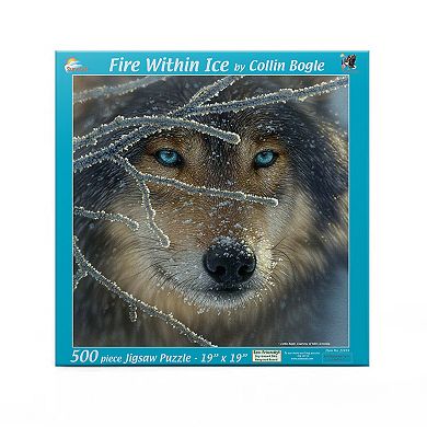 Fire Within Ice 500 piece Jigsaw Puzzle