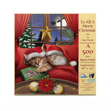 To All a Merry Christmas 500 piece Jigsaw Puzzle
