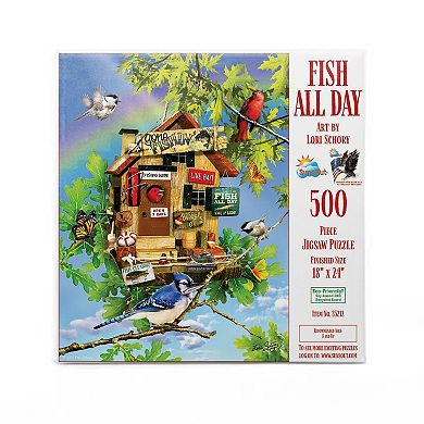 Fish All Day 500 piece Jigsaw Puzzle