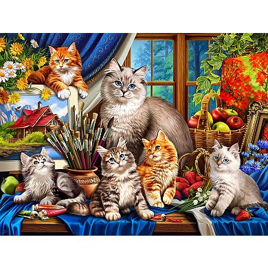 Creative Cats 500 piece Jigsaw Puzzle for Adults
