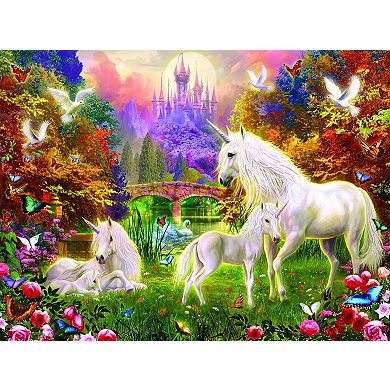 Castle Unicorns 1000 piece Jigsaw Puzzle