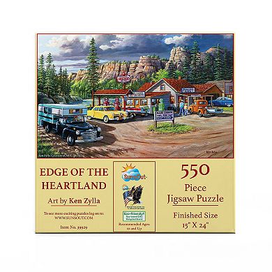Edge of the Heartland 550 piece Jigsaw Puzzle