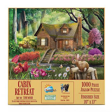 Cabin Retreat 1000 piece Jigsaw Puzzle