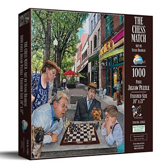 The Chess Match 1000 pc Jigsaw Puzzle