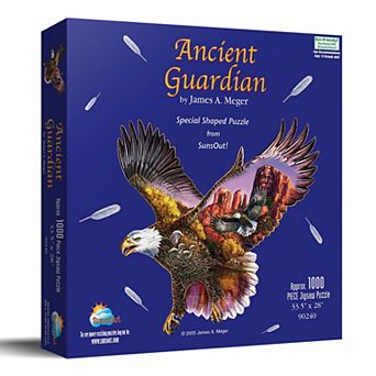 Ancient Guardian 1000 pc Special Shape Jigsaw Puzzle