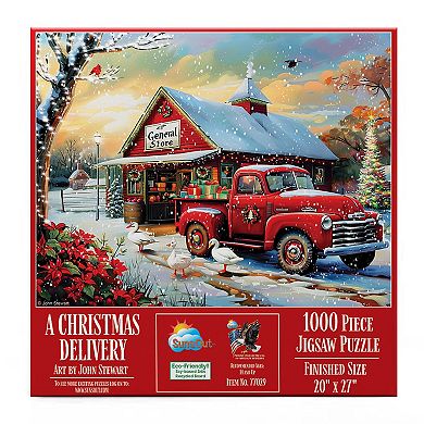 A Christmas Delivery 1000 piece Jigsaw Puzzle