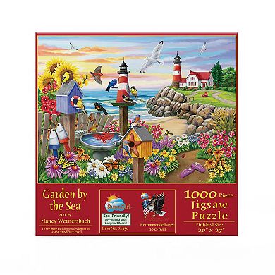 Garden by the Sea 1000 piece Jigsaw Puzzle