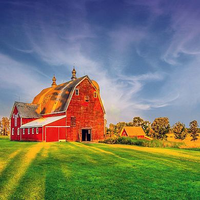 Trefl Red 500 Piece Puzzle - Nature - Classic Red Barn
