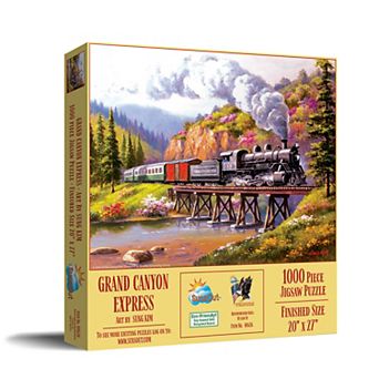 Grand Canyon Express 1000 pc Jigsaw Puzzle