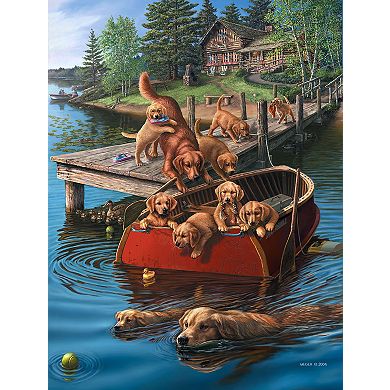 Dog Paddle 300 piece Jigsaw Puzzle