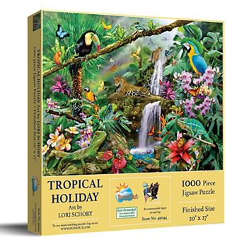 Tropical Holiday 1000 pc Jigsaw Puzzle