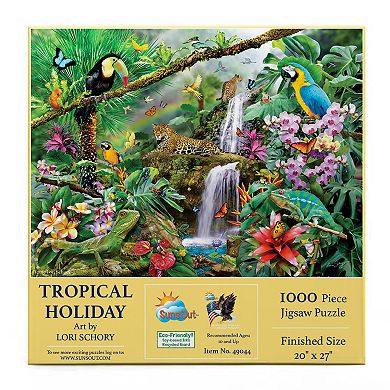 Tropical Holiday 1000 piece Jigsaw Puzzle