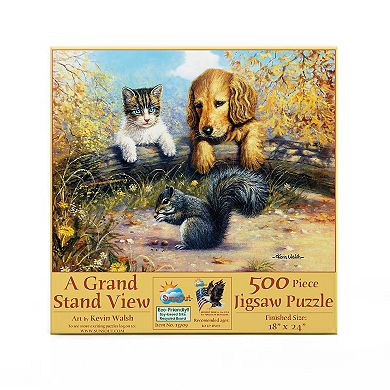 A Grand Stand View 500 piece Jigsaw Puzzle