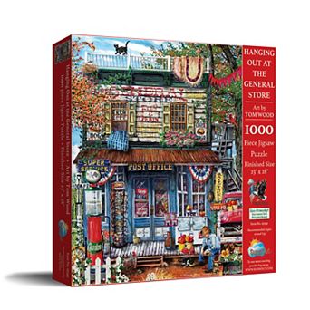 Hanging Out at the General Store 1000 pc Jigsaw Puzzle