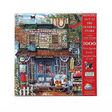 Hanging Out at the General Store 1000 piece Jigsaw Puzzle