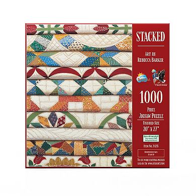 Stacked 1000 piece Jigsaw Puzzle
