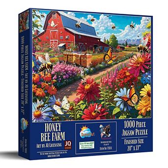 Honey Bee Farm 1000 pc Jigsaw Puzzle