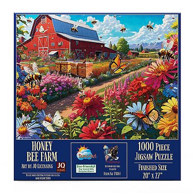 Honey Bee Farm 1000 piece Jigsaw Puzzle