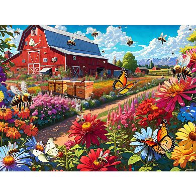 Honey Bee Farm 1000 piece Jigsaw Puzzle
