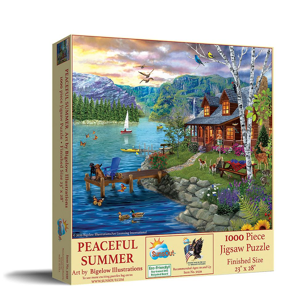 Peaceful Summer 1000 piece Jigsaw Puzzle